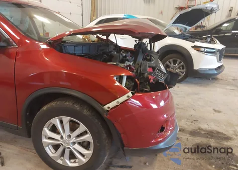 2015 Nissan Rogue Sv z USA, uszkodzony, nr VIN KNMAT2MT0FP524373